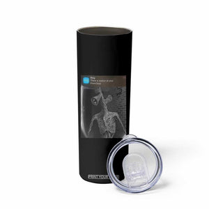 Funny Siren Head Skinny Tumbler Ring with Motion Meme TS10 Print Your Wear
