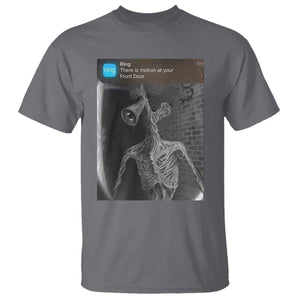 Funny Siren Head T Shirt Ring with Motion Meme TS10 Charcoal Print Your Wear