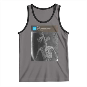 Funny Siren Head Tank Top Ring with Motion Meme TS10 Deep Heather Black Print Your Wear