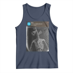 Funny Siren Head Tank Top Ring with Motion Meme TS10 Navy Print Your Wear