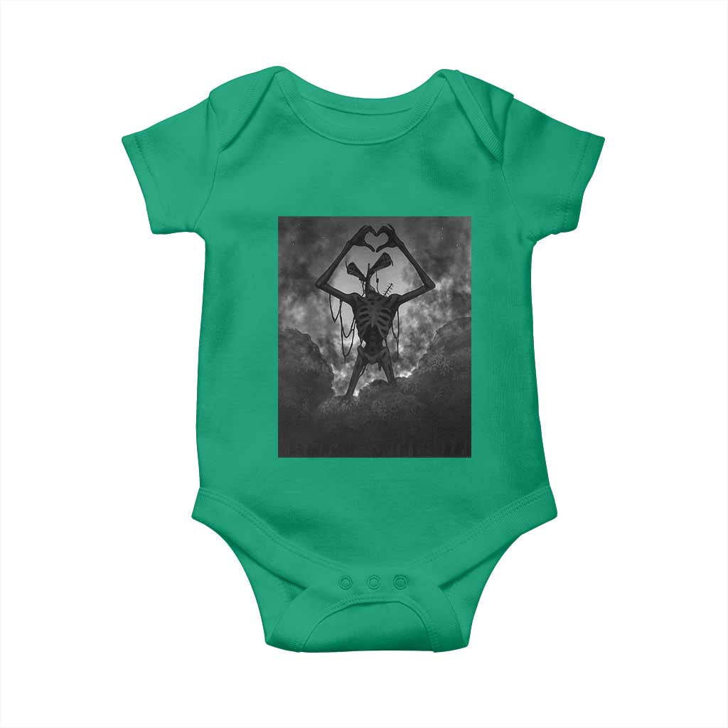 Siren Head Baby Onesie Horror Poster Halloween Supernatural American Cryptid TS10 Irish Green Print Your Wear