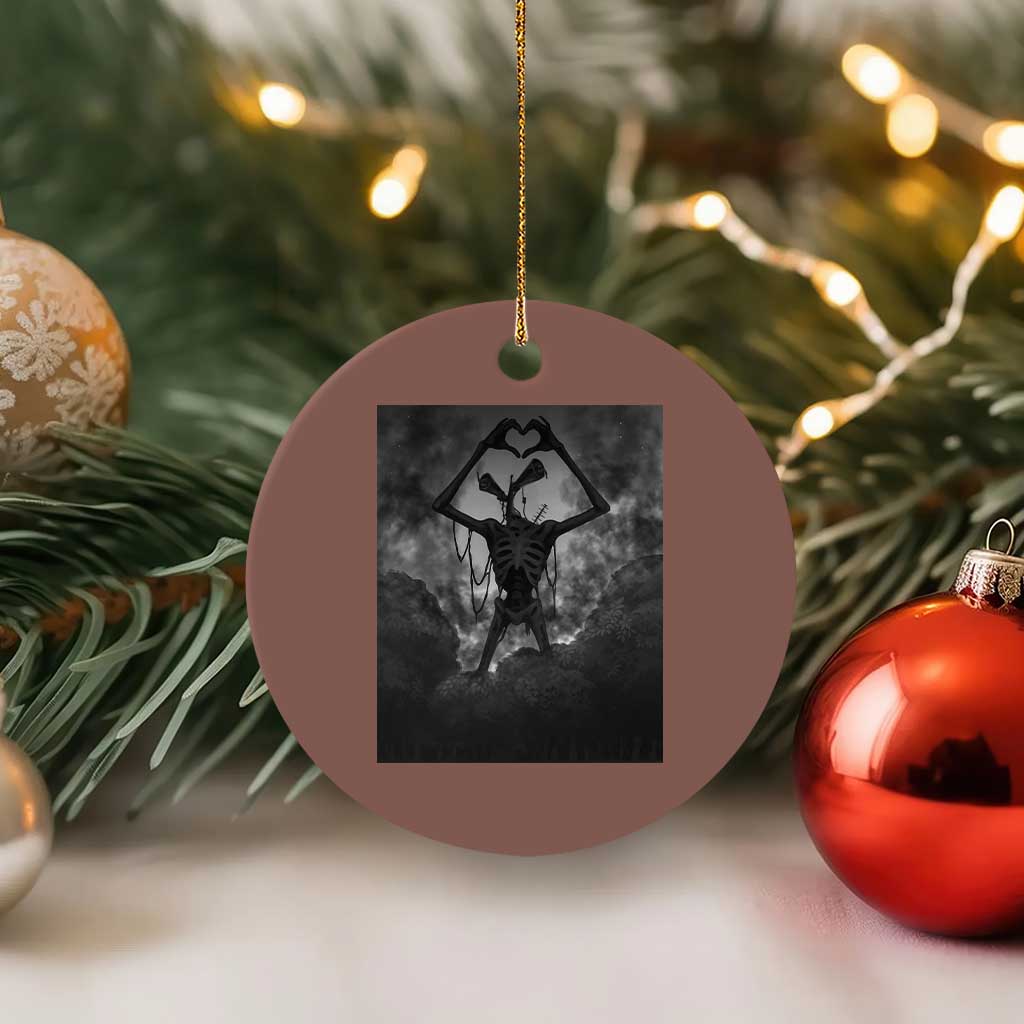 Siren Head Ceramic Ornament Horror Poster Halloween Supernatural American Cryptid TS10 1pc Mocha Print Your Wear