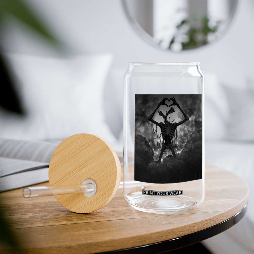 Siren Head Glass Can Horror Poster Halloween Supernatural American Cryptid - Print Your Wear