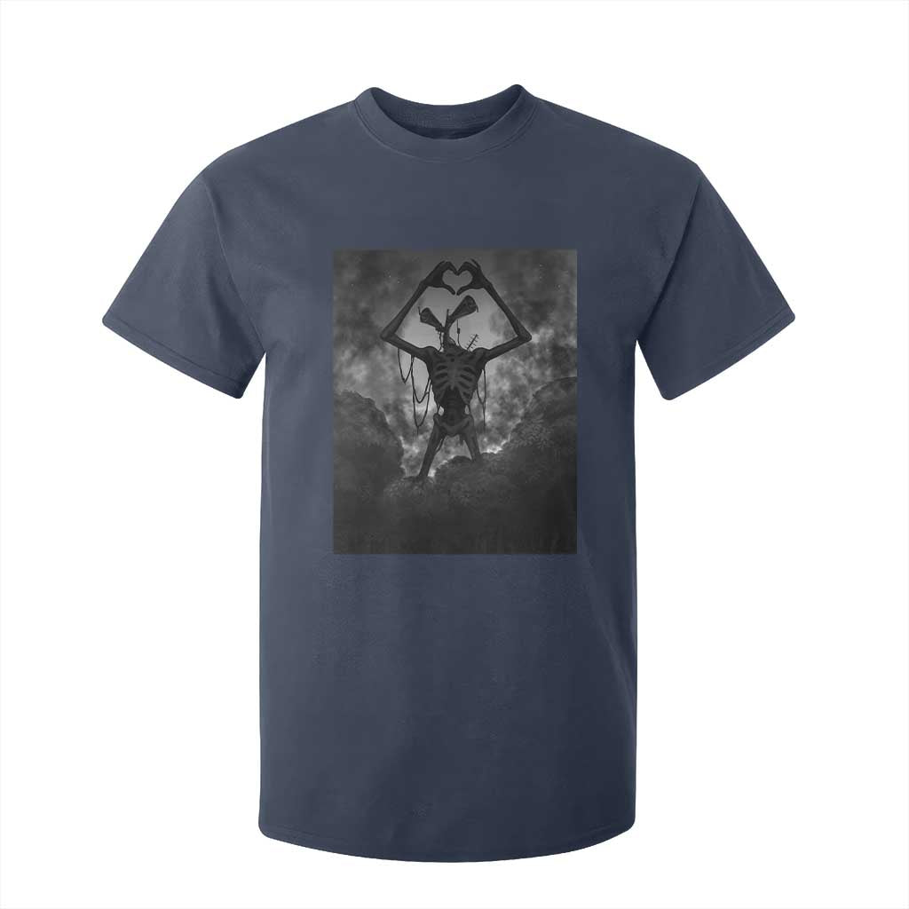 Siren Head T Shirt For Kid Horror Poster Halloween Supernatural American Cryptid TS10 Navy Print Your Wear