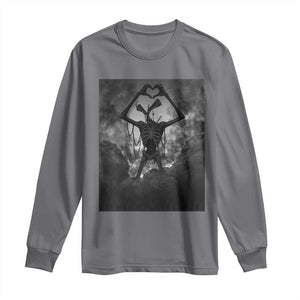 Siren Head Long Sleeve Shirt Horror Poster Halloween Supernatural American Cryptid TS10 Charcoal Print Your Wear