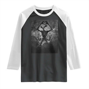 Siren Head Raglan Shirt Horror Poster Halloween Supernatural American Cryptid - Print Your Wear