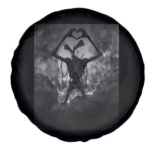 Siren Head Spare Tire Cover Horror Poster Halloween Supernatural American Cryptid - Print Your Wear