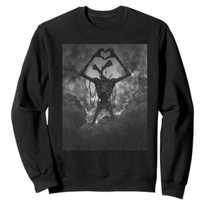 Siren Head Sweatshirt Horror Poster Halloween Supernatural American Cryptid - Print Your Wear