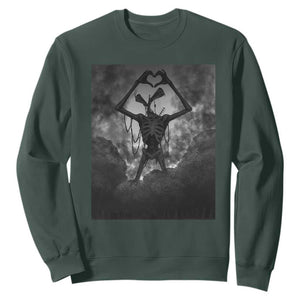 Siren Head Sweatshirt Horror Poster Halloween Supernatural American Cryptid - Print Your Wear