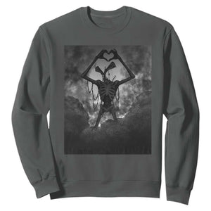 Siren Head Sweatshirt Horror Poster Halloween Supernatural American Cryptid - Print Your Wear