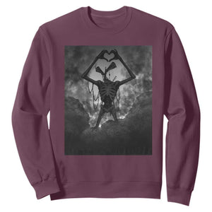 Siren Head Sweatshirt Horror Poster Halloween Supernatural American Cryptid - Print Your Wear