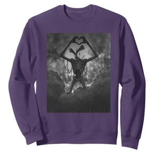Siren Head Sweatshirt Horror Poster Halloween Supernatural American Cryptid - Print Your Wear