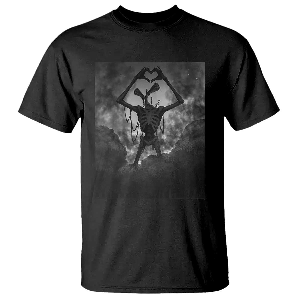 Siren Head T Shirt Horror Poster Halloween Supernatural American Cryptid TS10 Black Print Your Wear