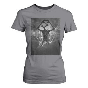 Siren Head T Shirt For Women Horror Poster Halloween Supernatural American Cryptid TS10 Charcoal Print Your Wear