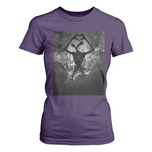 Siren Head T Shirt For Women Horror Poster Halloween Supernatural American Cryptid TS10 Purple Print Your Wear
