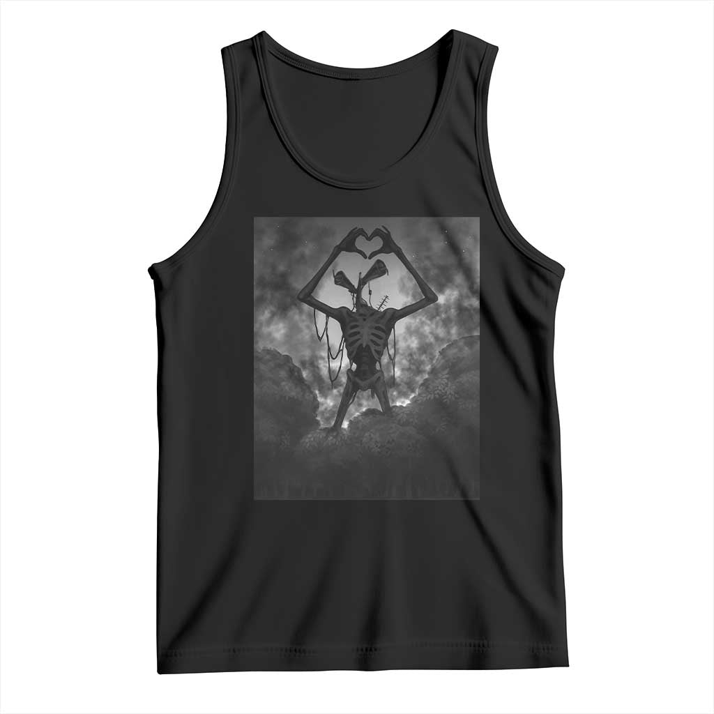 Siren Head Tank Top Horror Poster Halloween Supernatural American Cryptid TS10 Black Print Your Wear