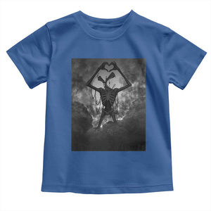 Siren Head Toddler T Shirt Horror Poster Halloween Supernatural American Cryptid TS10 Royal Blue Print Your Wear