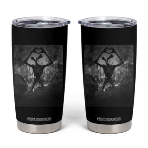 Siren Head Tumbler Cup Horror Poster Halloween Supernatural American Cryptid - Print Your Wear