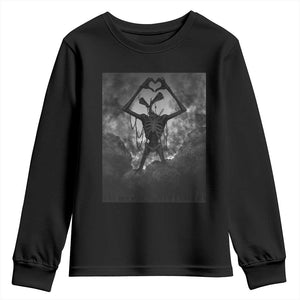 Siren Head Youth Sweatshirt Horror Poster Halloween Supernatural American Cryptid - Print Your Wear