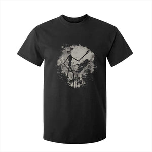 Siren Head T Shirt For Kid Retro Vintage American Cryptid Mountain Trees TS10 Black Print Your Wear