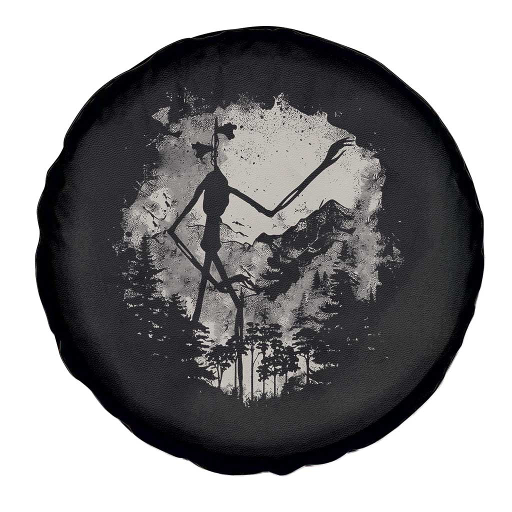 Siren Head Spare Tire Cover Retro Vintage American Cryptid Mountain Trees TS10 Print Your Wear