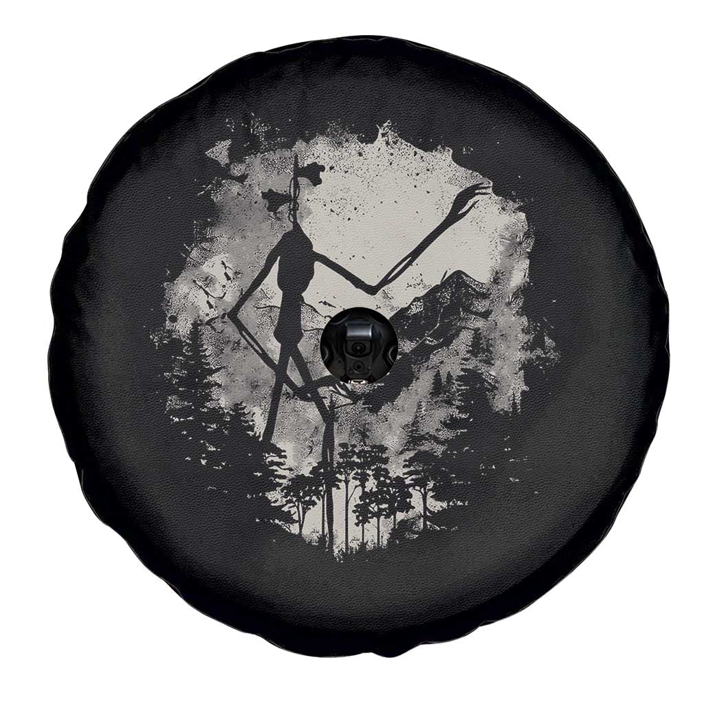 Siren Head Spare Tire Cover Retro Vintage American Cryptid Mountain Trees TS10 Print Your Wear