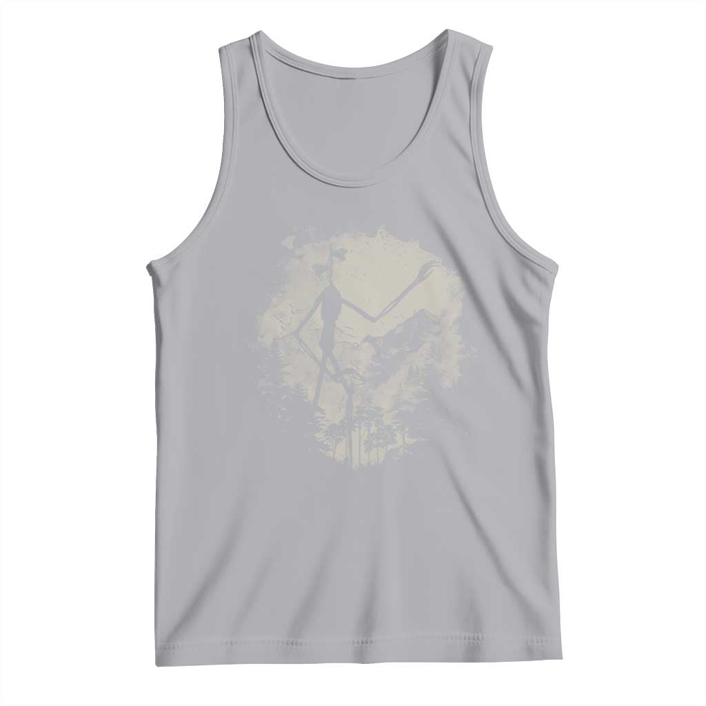 Siren Head Tank Top Retro Vintage American Cryptid Mountain Trees TS10 Athletic Heather Print Your Wear