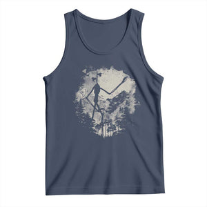 Siren Head Tank Top Retro Vintage American Cryptid Mountain Trees TS10 Navy Print Your Wear