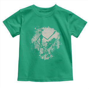 Siren Head Toddler T Shirt Retro Vintage American Cryptid Mountain Trees TS10 Irish Green Print Your Wear