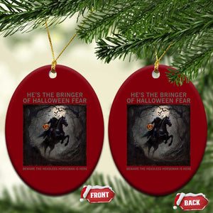 Headless Horseman Ceramic Ornament Vintage Gothic Scary Costume Halloween October Festive TS10 Print Your Wear