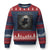 Headless Horseman Ugly Christmas Sweater Vintage Gothic Scary Costume Halloween October Festive TS10 Navy Red Print Your Wear