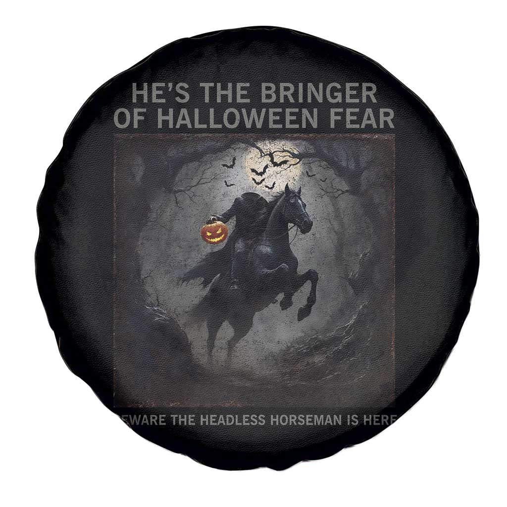Headless Horseman Spare Tire Cover Vintage Gothic Scary Costume Halloween October Festive TS10 Print Your Wear