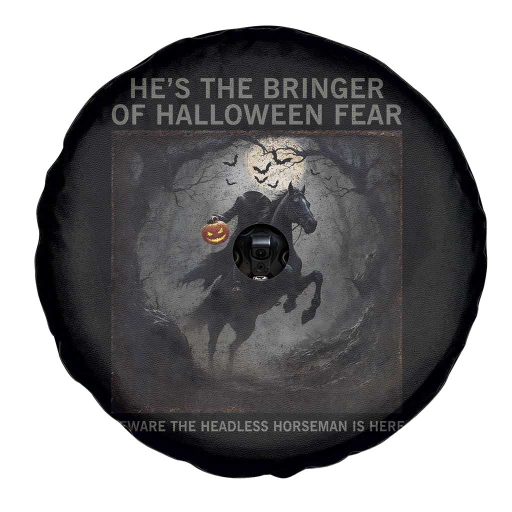 Headless Horseman Spare Tire Cover Vintage Gothic Scary Costume Halloween October Festive TS10 Print Your Wear
