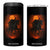 Scary Pumpkin Headless Horseman Halloween 4 in 1 Can Cooler Tumbler TS10 One Size: 16 oz Black Print Your Wear
