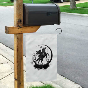 Headless Horseman Garden Flag Retro Gothic Scary Pumpkin Moon Halloween Costume TS10 Print Your Wear