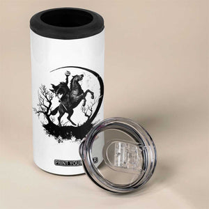 Headless Horseman 4 in 1 Can Cooler Tumbler Retro Gothic Scary Pumpkin Moon Halloween Costume TS10 Print Your Wear