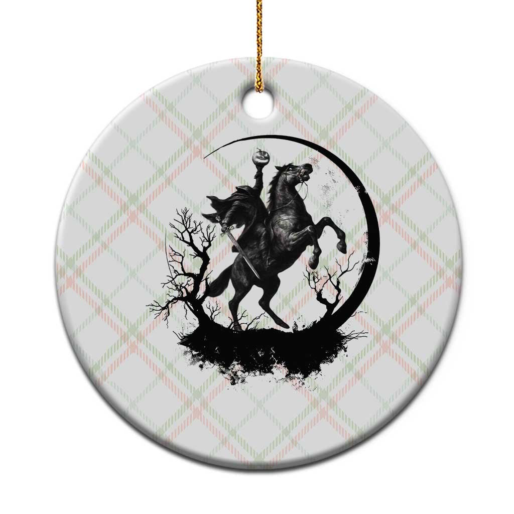 Headless Horseman Ceramic Ornament Retro Gothic Scary Pumpkin Moon Halloween Costume TS10 1pc Christmas Plaid Print Your Wear
