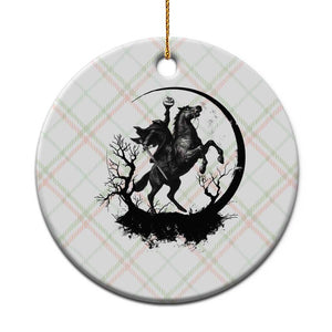 Headless Horseman Ceramic Ornament Retro Gothic Scary Pumpkin Moon Halloween Costume TS10 1pc Christmas Plaid Print Your Wear