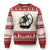 Headless Horseman Ugly Christmas Sweater Retro Gothic Scary Pumpkin Moon Halloween Costume TS10 Beige Red Print Your Wear