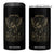 Jersey Devil 4 in 1 Can Cooler Tumbler Vintage Weird Creepy Creature Leeds Devil TS10 One Size: 16 oz Black Print Your Wear