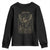 Jersey Devil Youth Sweatshirt Vintage Weird Creepy Creature Leeds Devil TS10 Black Print Your Wear