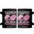 In October We Wear Pink Football Breast Cancer Awareness Coffee Mug Pink Ribbon Checkered Game Day TS10 Black Print Your Wear