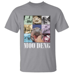 Funny Moo-Deng Baby Pygmy Hippo Cute Zoo For Family T Shirt Gifts For Girls Women TS10 Sport Gray Print Your Wear
