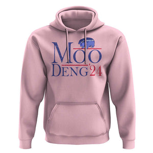 Moo-Deng for President Election 2024 Hoodie Funny Baby Hippo Meme Cute Zoo For Family TS10 Light Pink Print Your Wear
