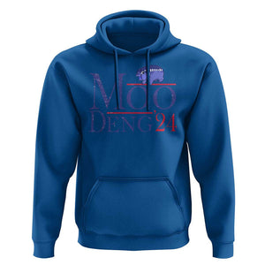 Moo-Deng for President Election 2024 Hoodie Funny Baby Hippo Meme Cute Zoo For Family TS10 Royal Blue Print Your Wear
