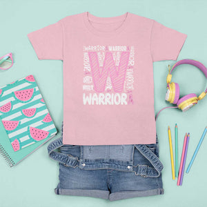 Breast Cancer Awareness In October We Wear Pink T Shirt For Kid Pink Ribbon Warriors Team TS10 Light Pink Print Your Wear