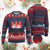 Snowman Christmas Ugly Christmas Sweater Chillin With My Snowmies Ugly Gift TS10 Burgundy Print Your Wear