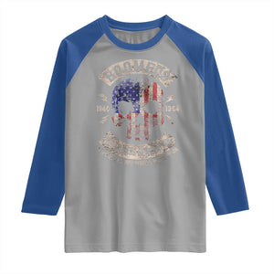 Boomers Generation Raglan Shirt Before All You Sissie Were Born Skull USA Flag TS10 Sport Gray Royal Print Your Wear