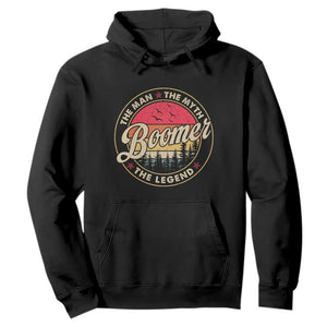 Boomers Generation Hoodie The Man The Myth The Legend TS10 Black Print Your Wear