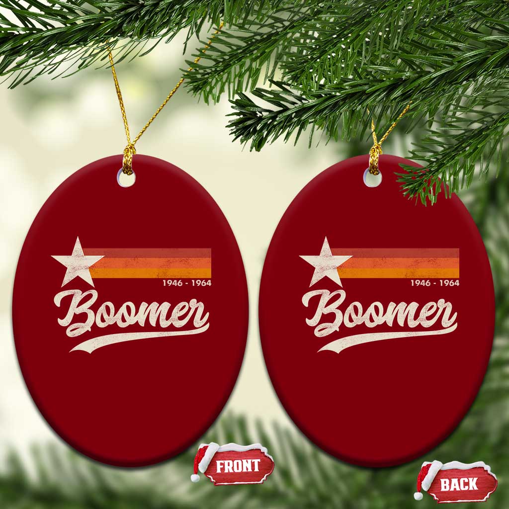 Boomers Generation Ceramic Ornament Vintage Retro Gift TS10 Print Your Wear